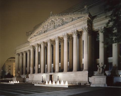The National Archives Building in Washington, DC